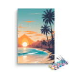 Sunset Paradise Paint by Number Kit