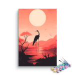 Serene Sunrise Paint by Number Set