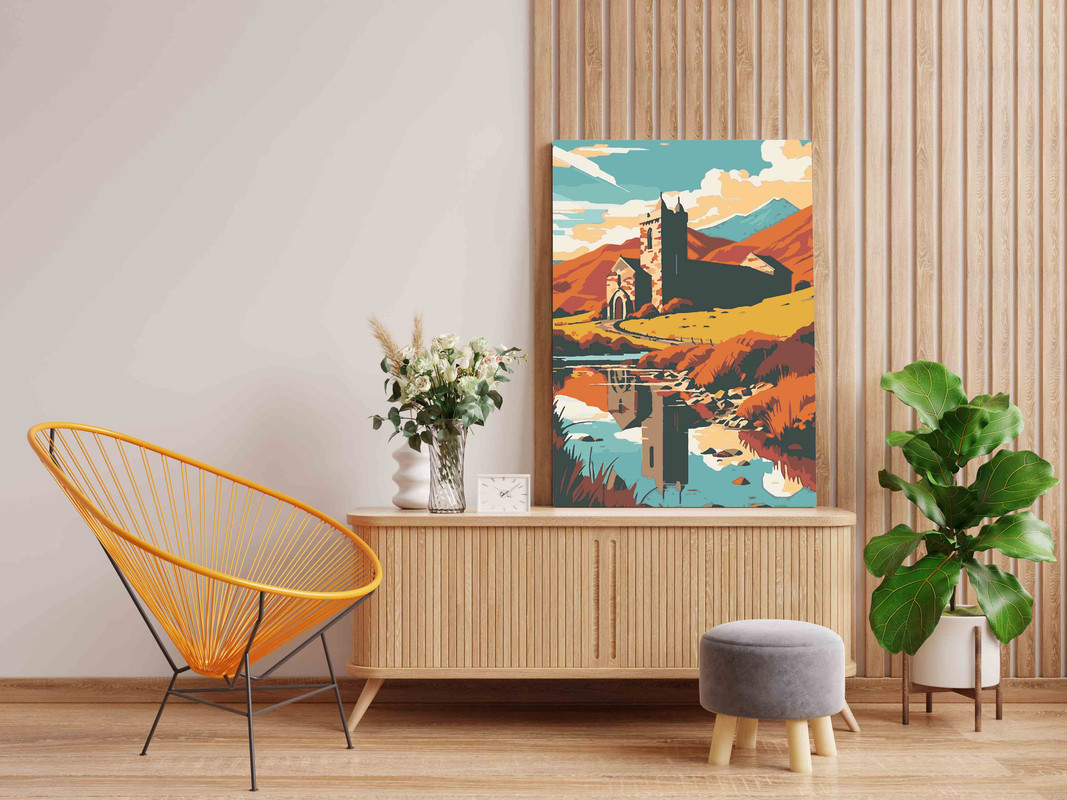 Tranquil Reflections in a Serene Landscape - Image 2