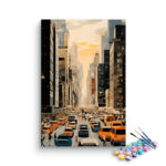Urban Sunrise Paint by Number Set