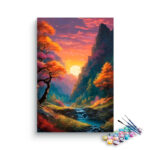 Sunset Serenity Paint by Number Set