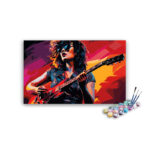 Rock Star Paint by Number Masterpiece for Beginners