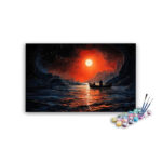 Tranquil Sunset Serenity Paint by Number Kit
