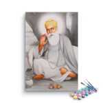 Guru Nanak Sitting Paint By Numbers kit