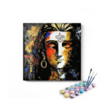 Divine Shiva Abstract Paint by Numbers Kit