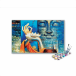 Enlightened Peace: Buddha with Lotus Paint by Numbers Kit