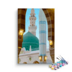 Al-Masjid an-Nabawi in Medina Paint by Numbers Kit