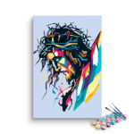 Modern Savior: Jesus Christ Paint by Numbers Kit