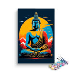 Zen Serenity: Enlightened Buddha Paint by Numbers Kit