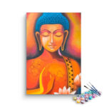 Radiant Peace: Buddha Serenity Paint by Numbers Kit