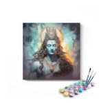 Divine Tranquility: Lord Shiva Paint by Numbers Kit