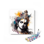 Krishna Monochrome Paint by Numbers Kit