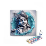 Divine Krishna Flute Masterpiece Paint by Numbers Kit