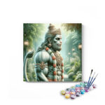Divine Strength: Lord Hanuman - Paint by Numbers Kit