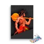Mighty Hanuman Warrior Paint by Numbers Kit