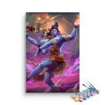 Shiva Tandava Dance Paint by Numbers Kit
