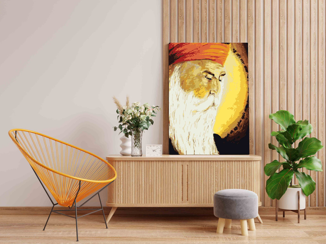 Guru Nanak Dev Ji Blessings Paint by Numbers Kit - Image 2