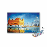 Golden Temple Daytime Reflection Paint by Numbers Kit