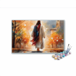 Jesus Walking in Light Paint by Numbers Kit