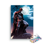 Batman & Moon Paint By Numbers kit