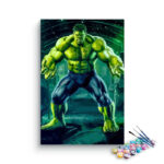 Hulk Angry Paint By Numbers kit