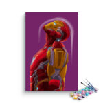 Ironman Flying Paint By Numbers kit