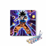 Goku Fighting Paint By Numbers kit