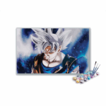 Goku Closeup Paint By Numbers kit