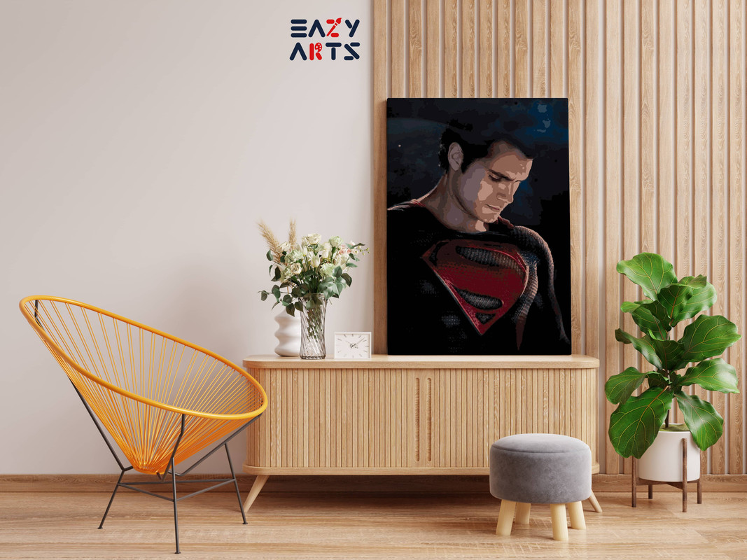 Superman Paint By Numbers kit - Image 2