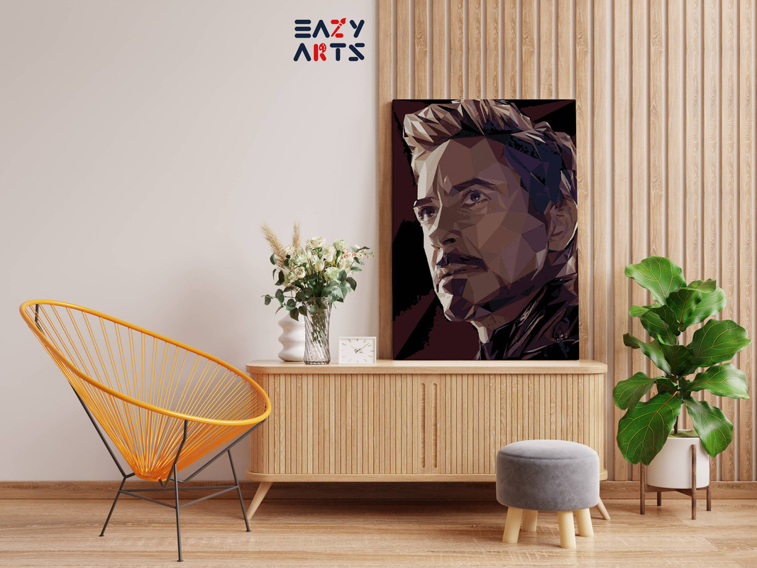 Tony Stark Paint By Numbers kit - Image 2