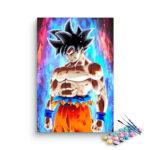 Goku Ultra Instinct Warrior Paint by Numbers Kit