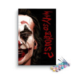 Why So Serious? Joker Villain Paint by Numbers Kit
