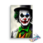 Dark Clown Mastermind Joker Paint by Numbers Kit