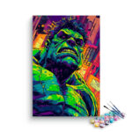 The Incredible Hulk Rage Burst Paint by Numbers Kit