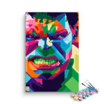The Hulk WPAP Style Paint by Numbers Kit