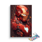 Iron Man Mark Armor Paint by Numbers Kit