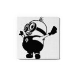 Minion Glow in the Dark Painting Kit – Joyful Pose DIY Art Activity for Kids | Eazy Arts