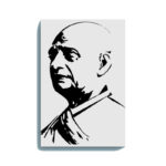 Sardar Vallabhbhai Patel Glow in the Dark Painting Kit – DIY Iron Man of India Wall Art | Eazy Arts