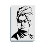 Swami Vivekananda Glow in the Dark Painting Kit – DIY Inspirational Monk Portrait Art | Eazy Arts