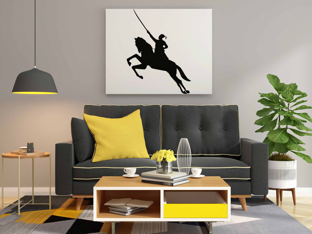 Chhatrapati Shivaji Maharaj on Horseback Glow in the Dark Painting Kit β DIY Warrior King Action Art | Eazy Arts - Image 2