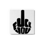 Bold Middle Finger Art Glow in the Dark Kit – Edgy DIY Painting for Adults | Eazy Arts