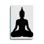 Glow in the Dark Buddha Meditation Painting Kit – DIY Spiritual Wall Art | Eazy Arts