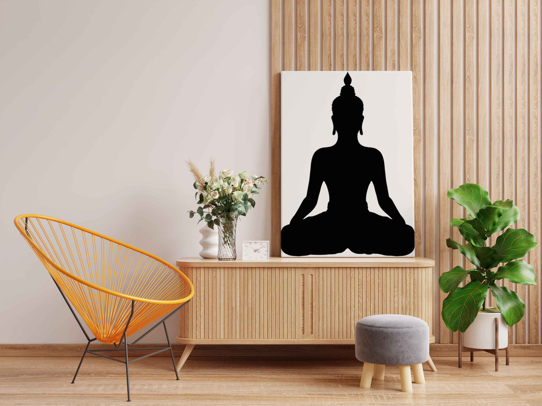 Glow in the Dark Buddha Meditation Painting Kit β DIY Spiritual Wall Art | Eazy Arts - Image 2