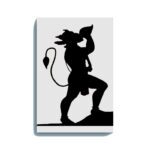 Lord Hanuman Blowing Shankh Painting Kit – Glow in the Dark Divine Warrior Art | Eazy Arts