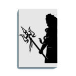 Mahadev with Trishul Paint Kit – Divine Glow in the Dark Canvas | Eazy Arts