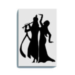 Radha Krishna Dance Paint Kit – Spiritual Glow In The Dark Kit | Eazy Arts