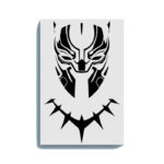 Black Panther Glow in the Dark Painting Kit – Wakanda Forever DIY Art Set