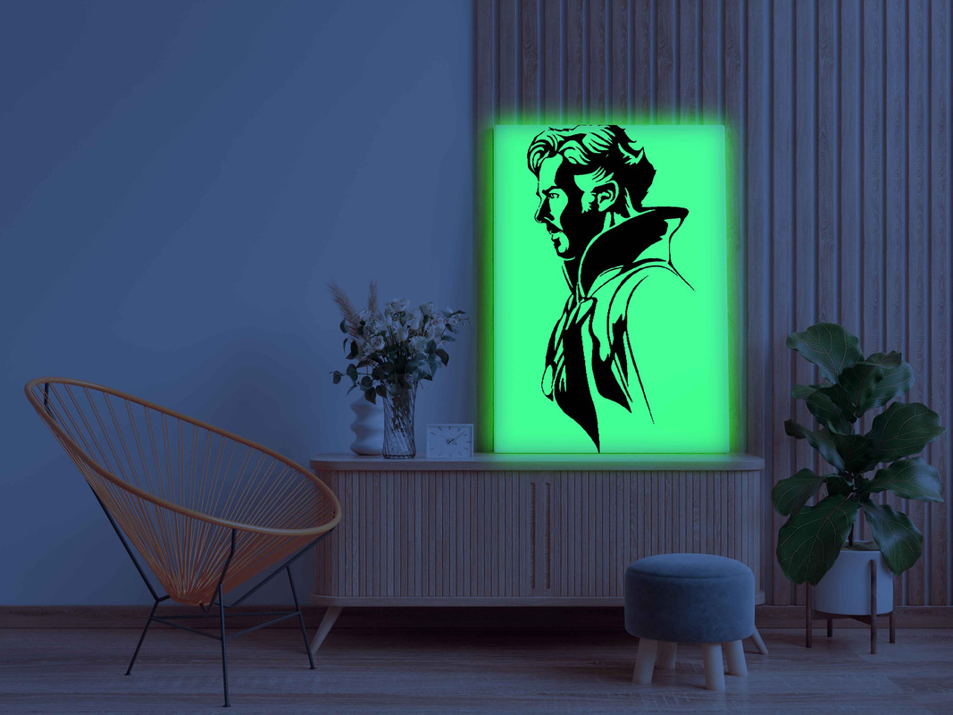 Doctor Strange Glow in the Dark Painting Kit β DIY Mystic Marvel Wall Art - Image 3