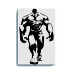 Hulk Walking Glow in the Dark Painting Kit – Bold DIY Superhero Wall Art