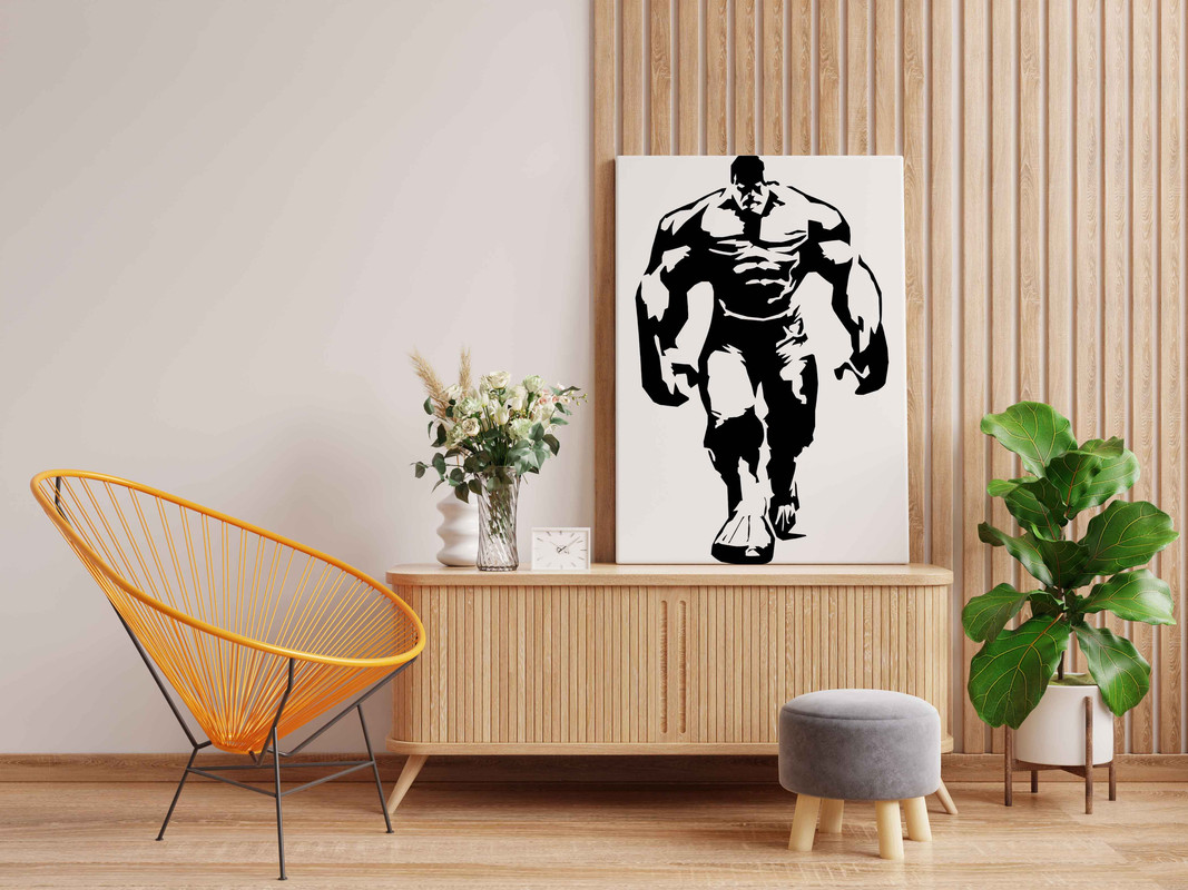 Hulk Walking Glow in the Dark Painting Kit β Bold DIY Superhero Wall Art - Image 2
